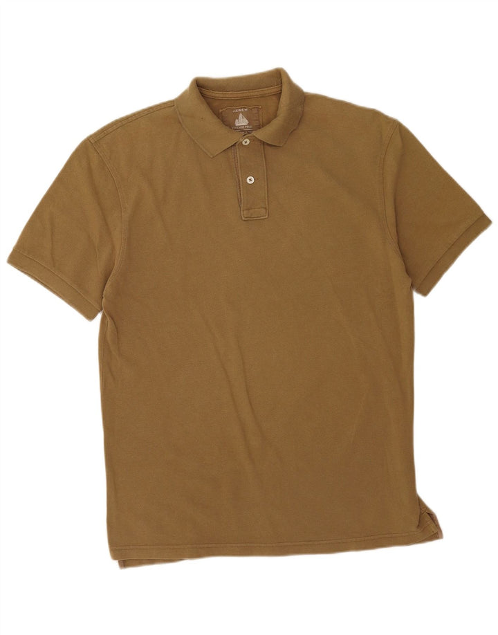 Męska koszulka polo J. Crew, średnia, bawełniana khaki