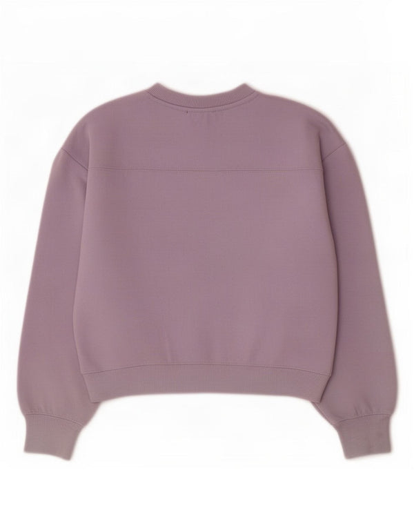Damski sweter Zara UK 10, mały, fioletowy poliester