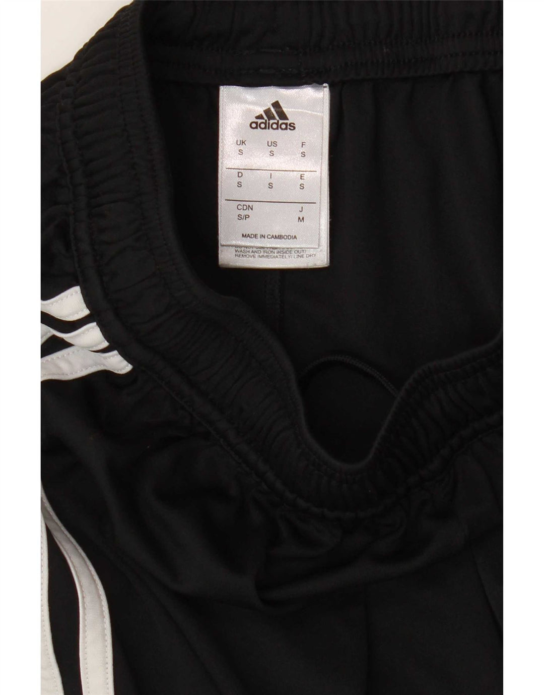 Męskie spodenki sportowe Adidas Climalite, małe, czarne, poliestrowe