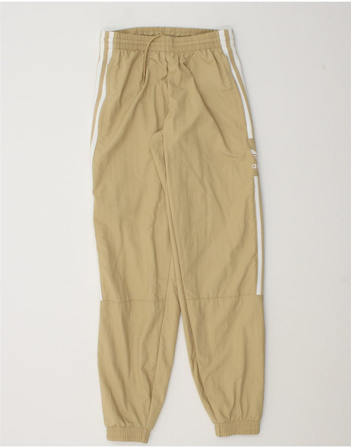 Męskie spodnie dresowe Adidas Joggers XS Beżowy poliamid