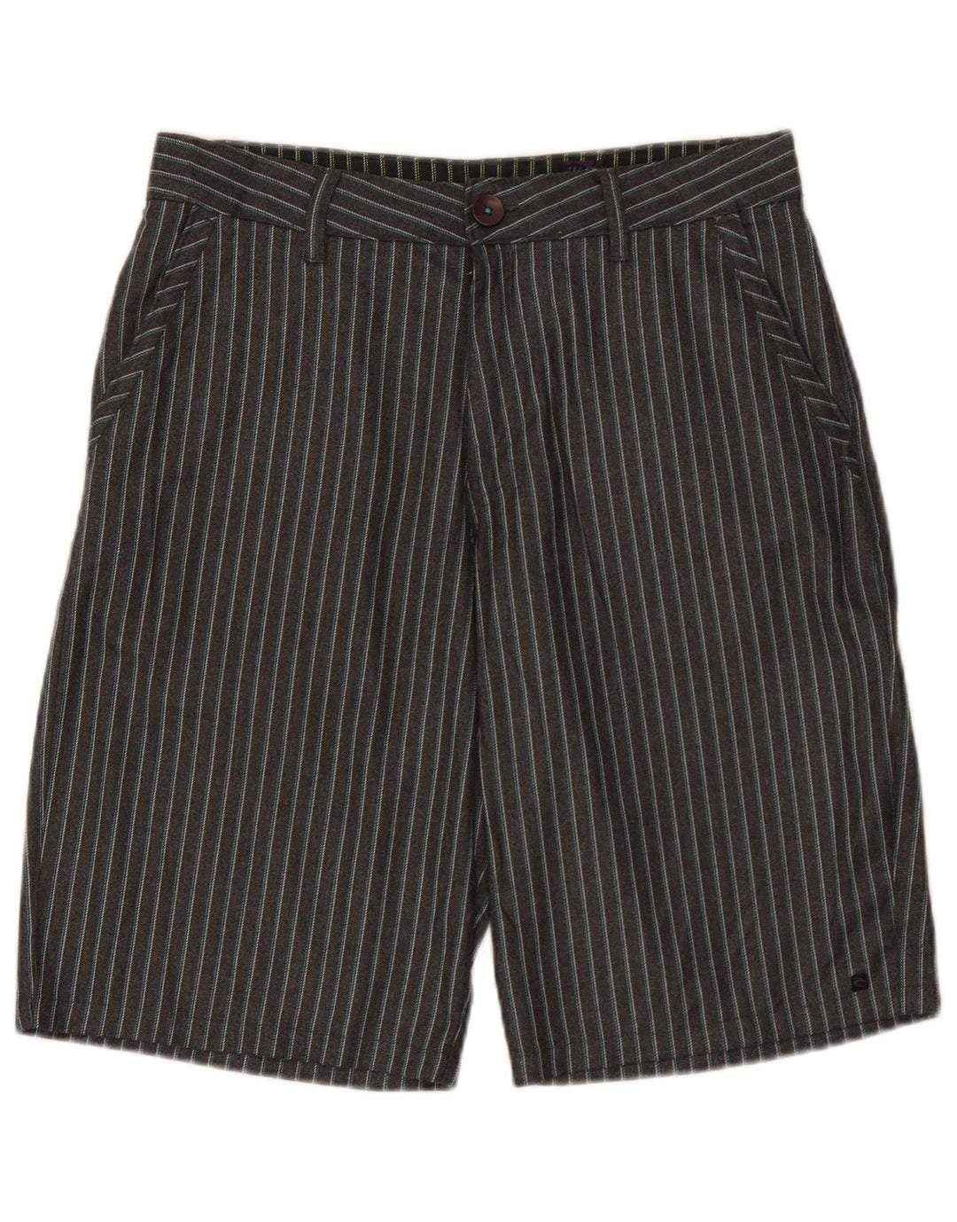 Męskie spodenki Chino Rip Curl W32 Średni szary poliester w paski