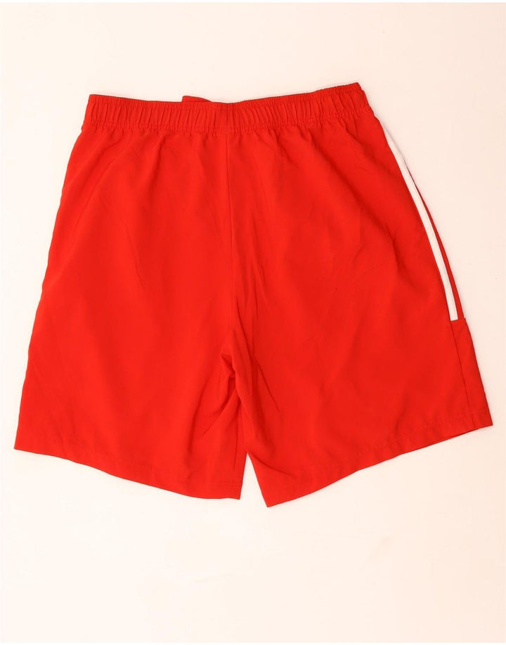Męskie spodenki sportowe Adidas, duże, czerwone, poliestrowe
