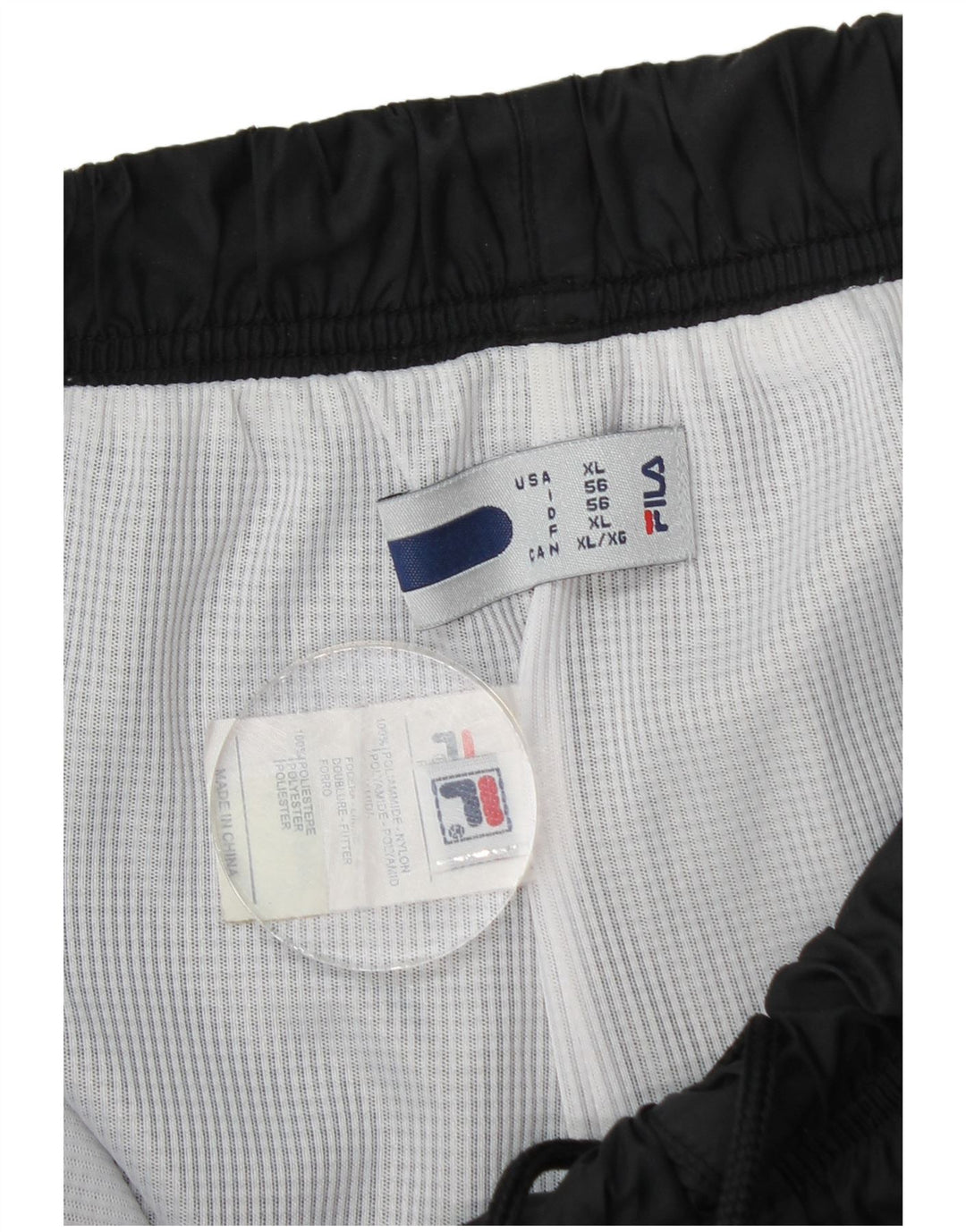 Męskie spodnie dresowe Fila Joggers XL, czarne, poliamidowe