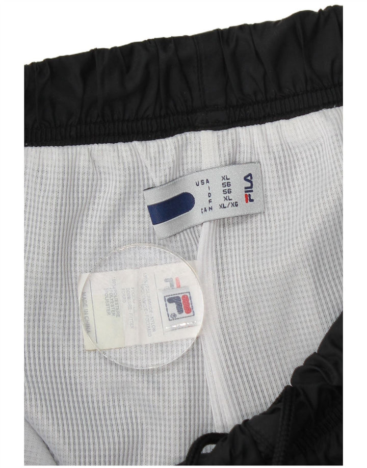 Męskie spodnie dresowe Fila Joggers XL, czarne, poliamidowe