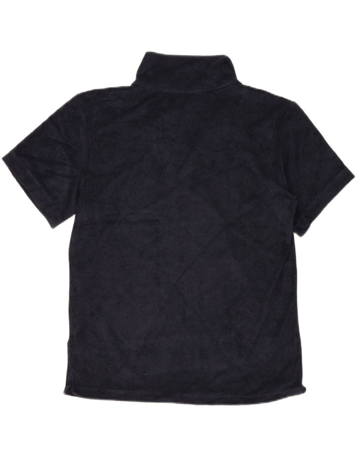 Męska koszulka polo TOMMY HILFIGER, średnia, granatowa, bawełniana