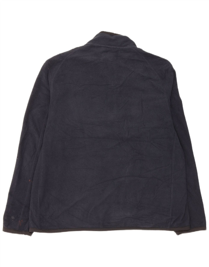 Męska kurtka polarowa Marks & Spencer UK 42 XL, granatowa, poliestrowa