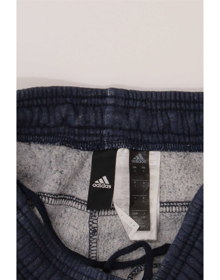 Adidas Męskie Spodnie Dresowe Joggery Małe Granatowe Poliester