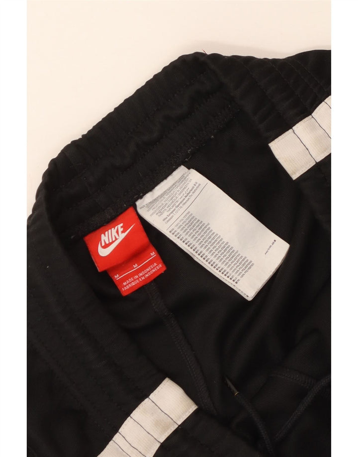 Męskie spodnie dresowe Nike Joggers, poliester w kolorze średniej czerni