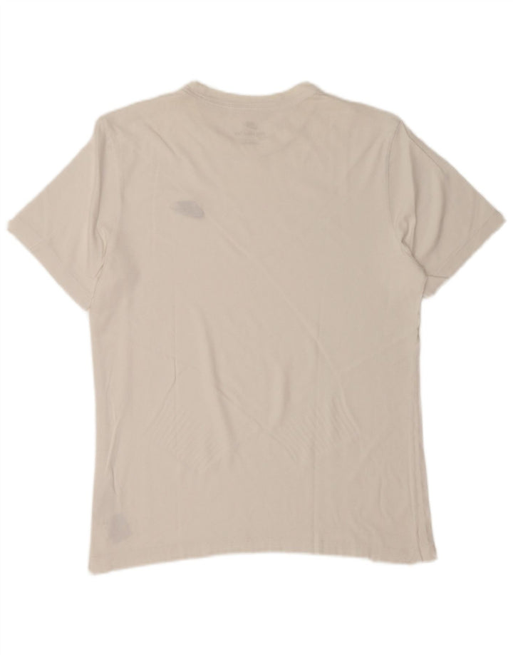 T-shirt męski Nike, średni, biały, bawełniany