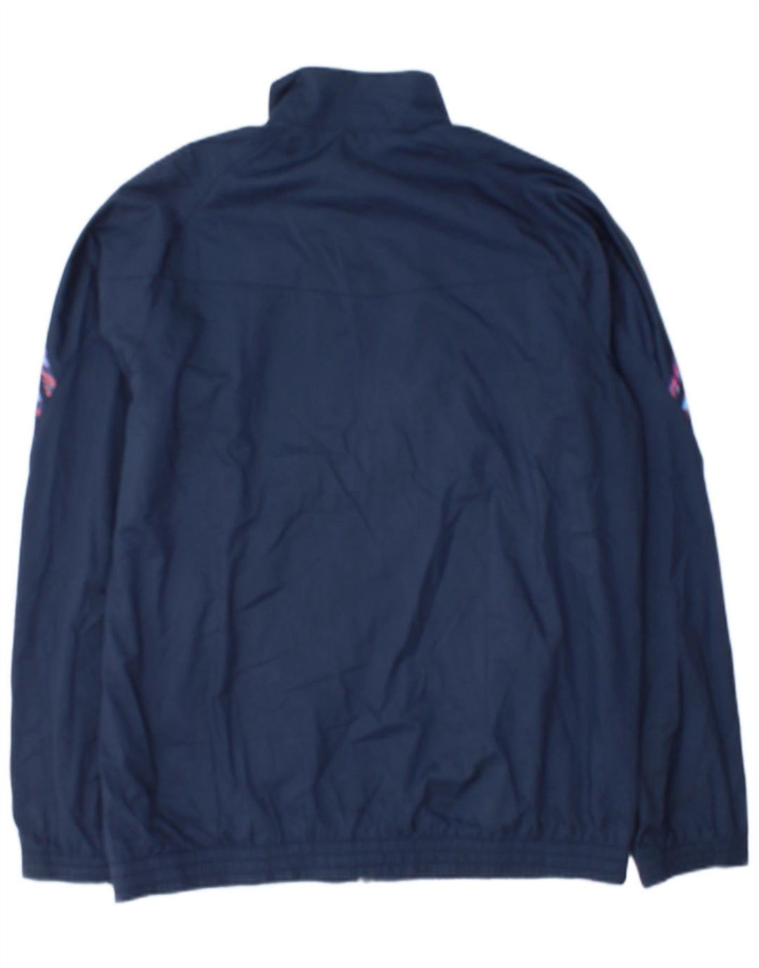 Adidas Męska bluza dresowa UK 40/42 Średni granatowy poliester