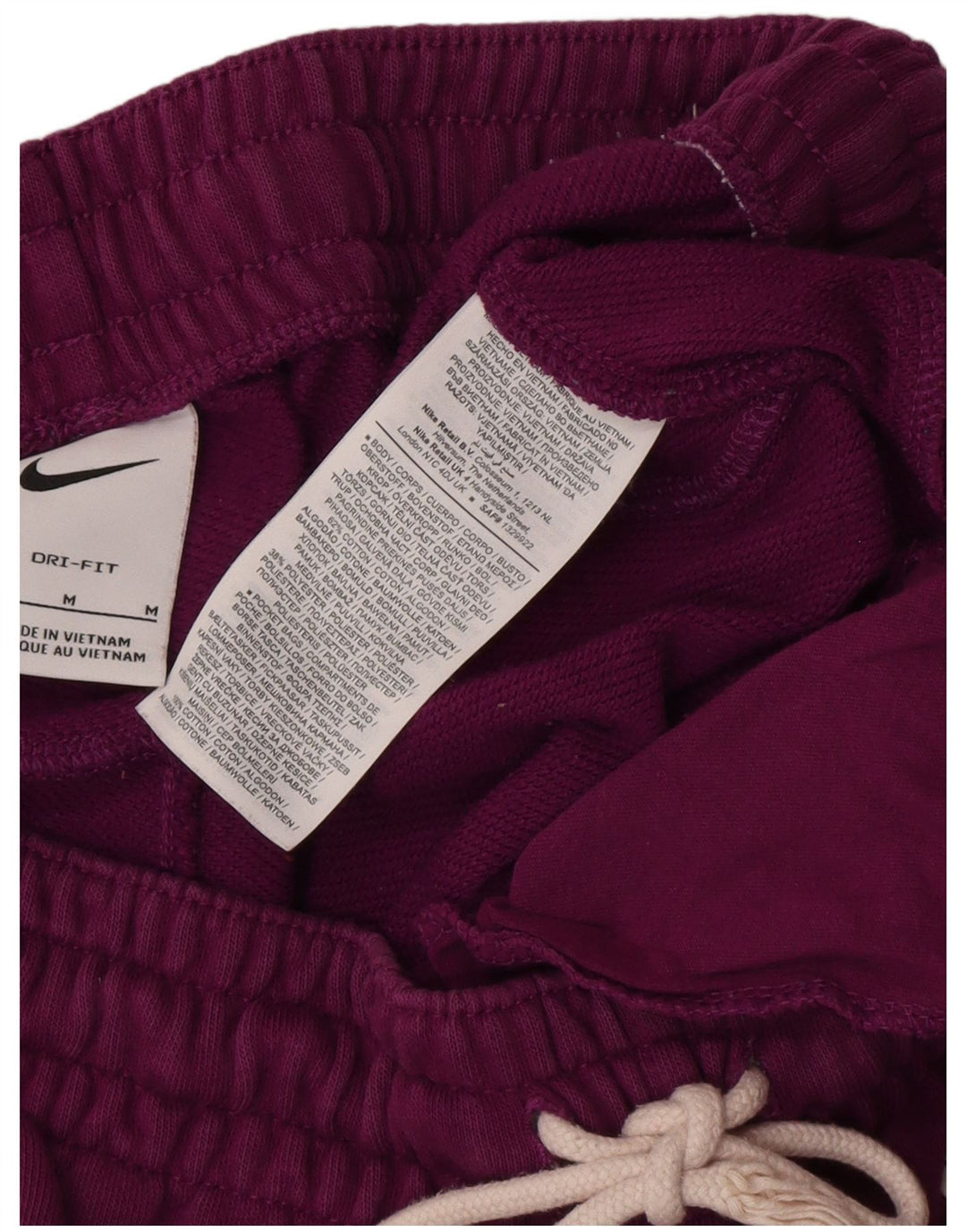 Damskie spodnie dresowe Nike Dri Fit Joggers UK 14 Średni fiolet