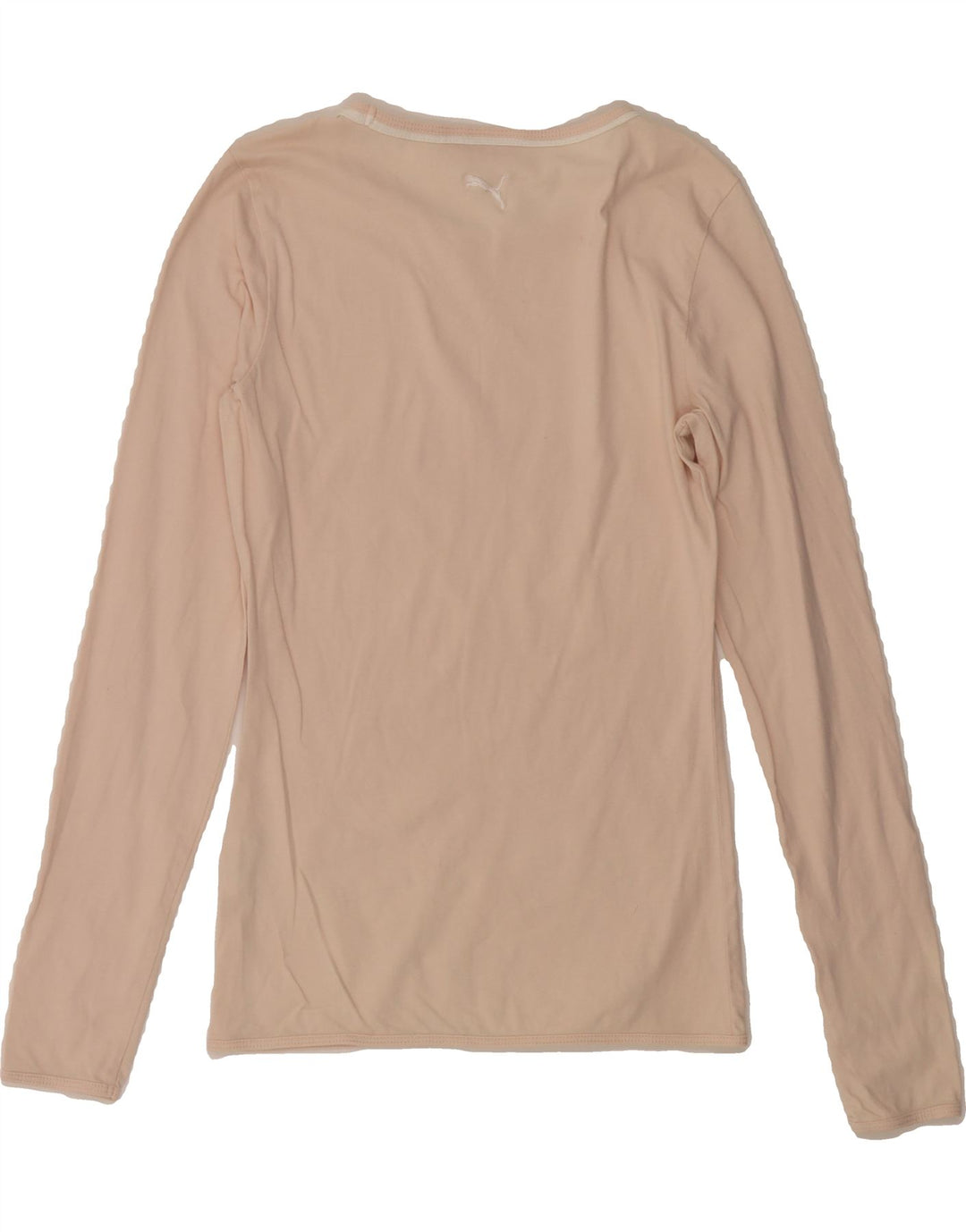 PUMA Womens Graphic Top Long Sleeve UK 10 Small Pink Cotton Vintage Puma and Second-Hand Puma from Messina Hembry 