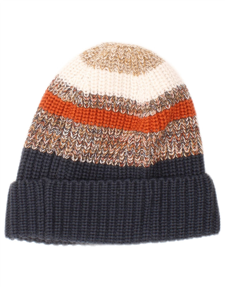 Czapka męska Jack Wolfskin z dzianiny, jeden rozmiar, wielokolorowe paski, akryl