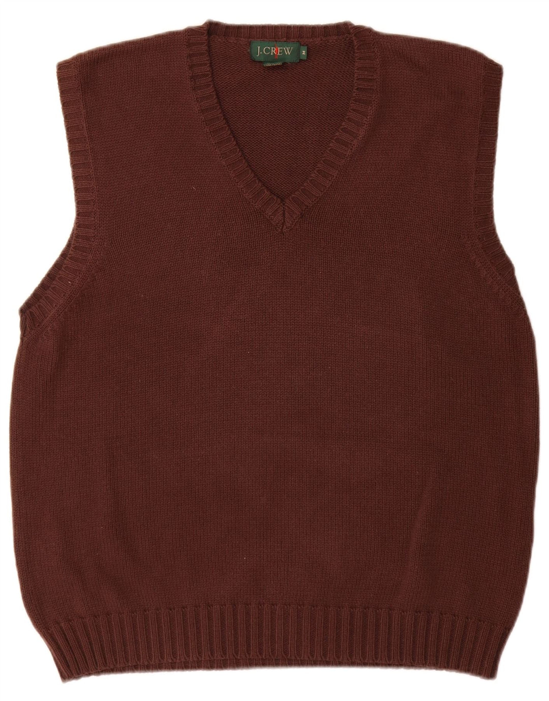 Męski podkoszulek bez rękawów J. Crew w kolorze średniobrązowym, bawełniany