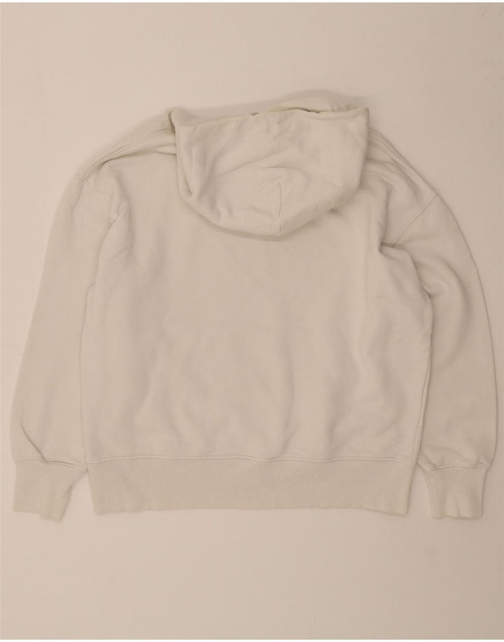 TOMMY HILFIGER Womens Oversized Sweatshirt Jumper UK 16 Large Off White Vintage Tommy Hilfiger and Second-Hand Tommy Hilfiger from Messina Hembry 