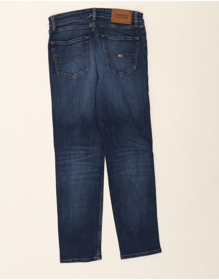 Damskie jeansy Slim Tommy Hilfiger W28 L26 Niebieskie bawełniane