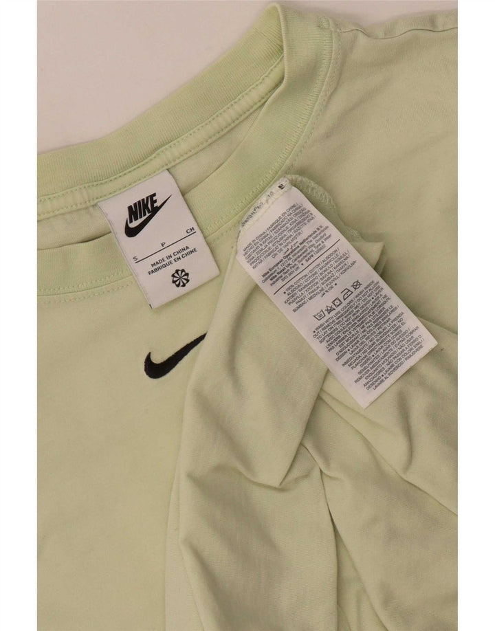 T-shirt męski Nike, mały, zielony, bawełniany