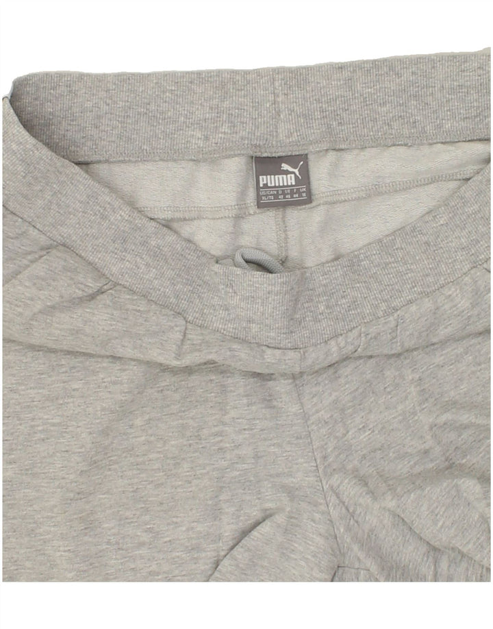 PUMA Womens Sport Shorts UK 16 Large  Grey Vintage Puma and Second-Hand Puma from Messina Hembry 