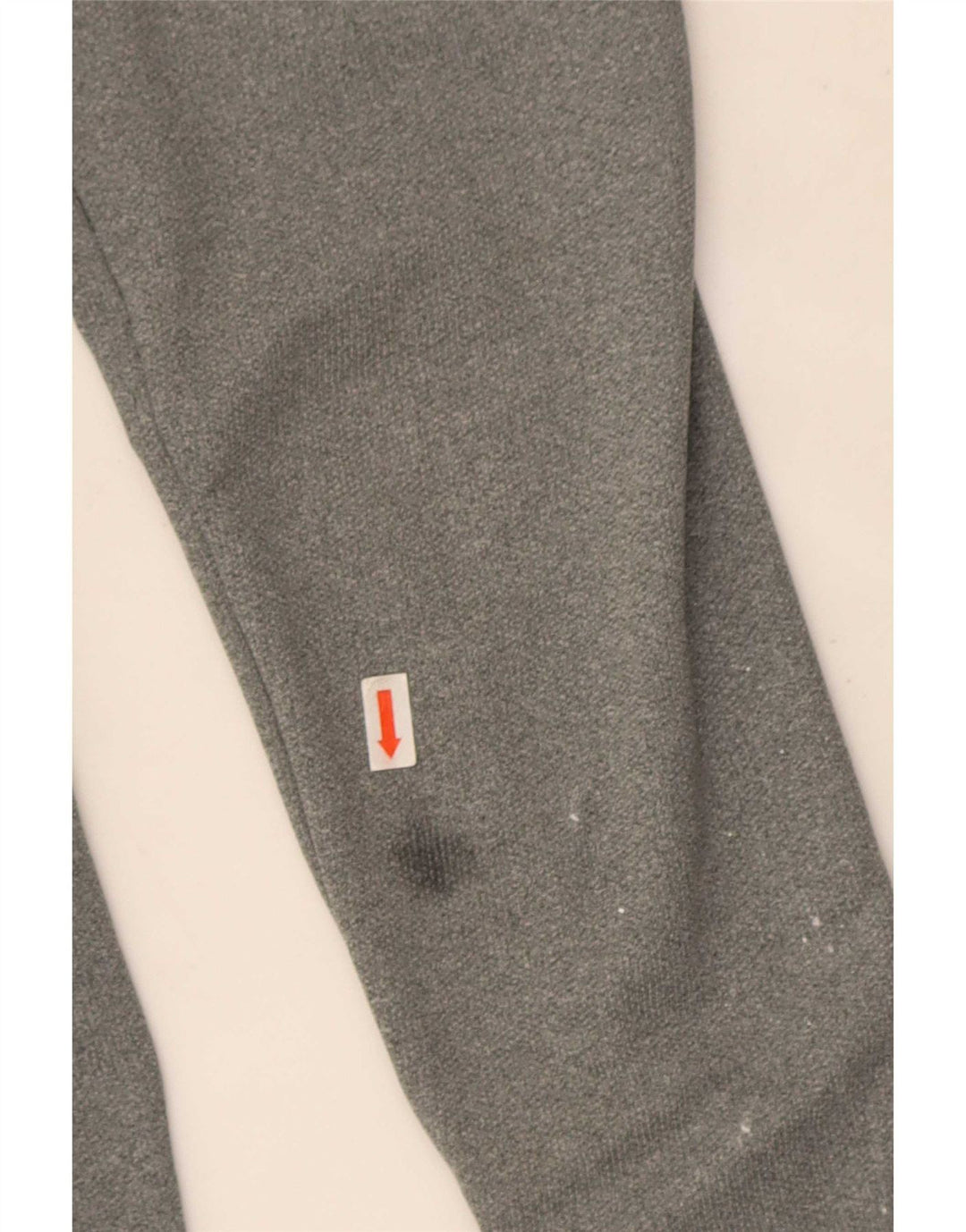 Męski dres Nike Dri Fit z zamkiem błyskawicznym i małym szarym poliestrem