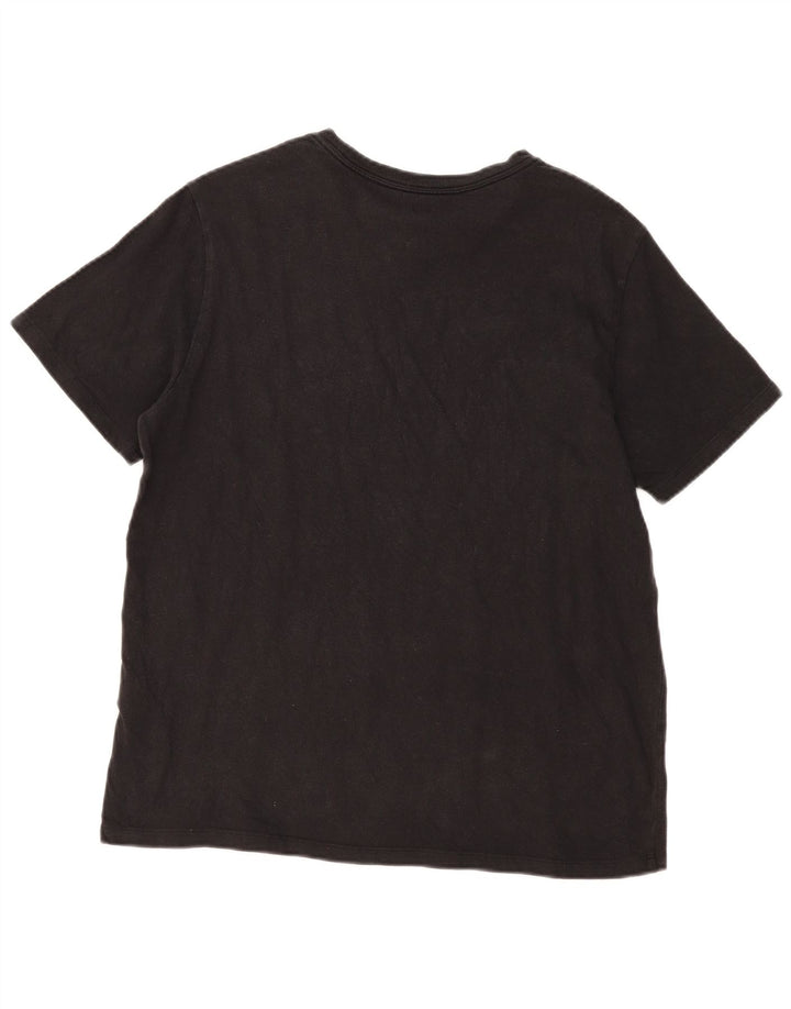 Męski standardowy T-shirt Levi's, duży, czarny, bawełniany