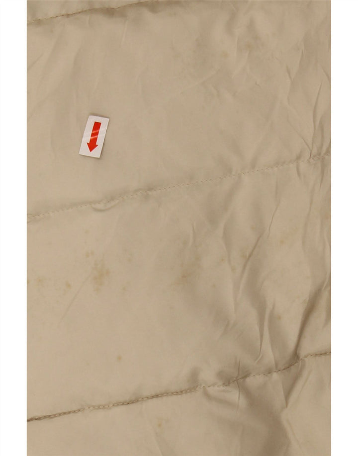 SERGIO TACCHINI Damska ocieplana kurtka z kapturem IT 42 Średni beżowy poliester