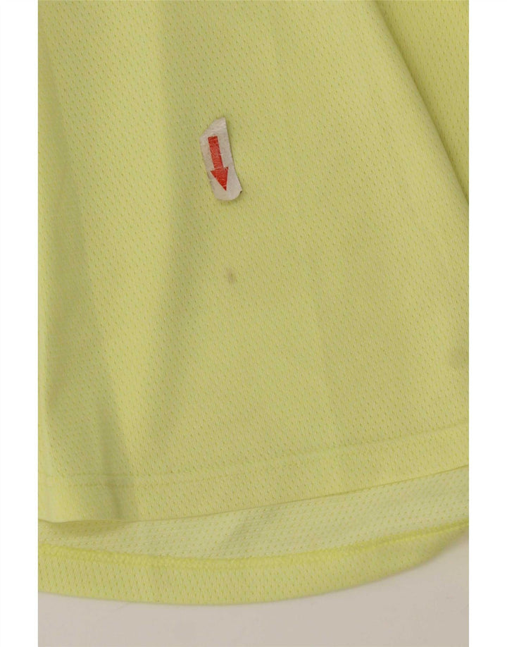 Damska kamizelka Adidas Top UK 14, duża, żółta, poliester