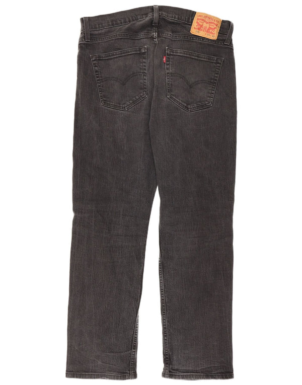 Męskie jeansy Levi's 559 o swobodnym kroju W34 L32 Szara bawełna