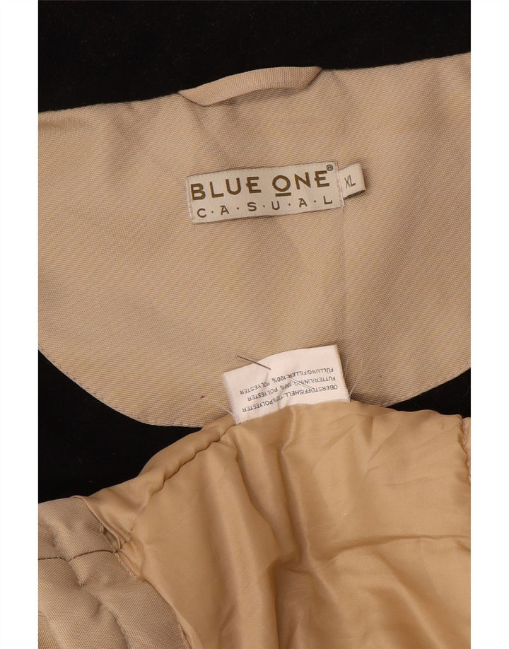 Męska kamizelka użytkowa Vintage UK 42 XL Beżowy poliester