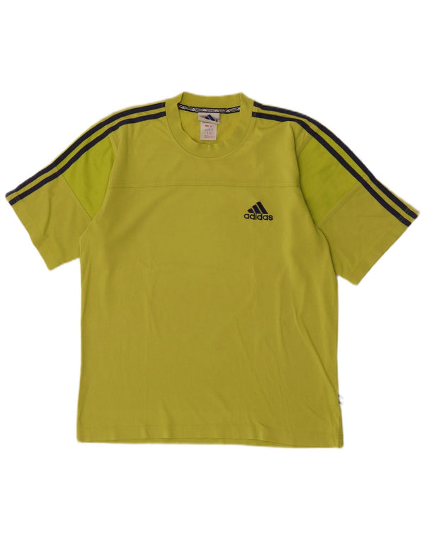 Męska koszulka graficzna Adidas Top UK 38/40 Średnia zieleń