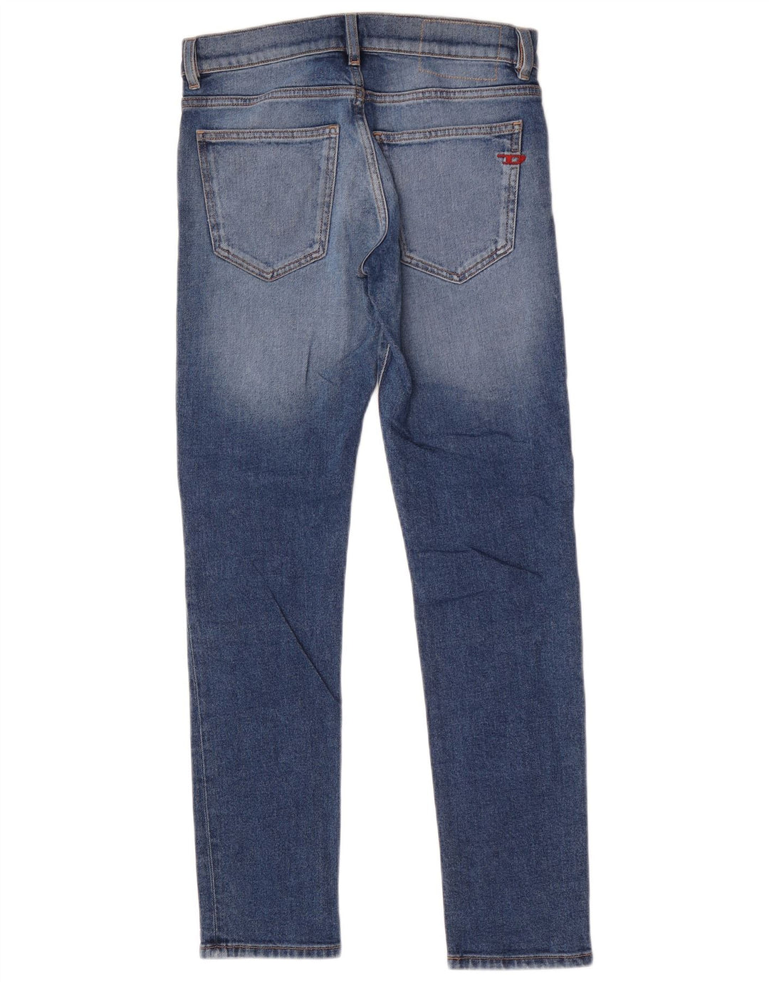 Damskie jeansy Diesel Slim W28 L30 Niebieskie bawełniane