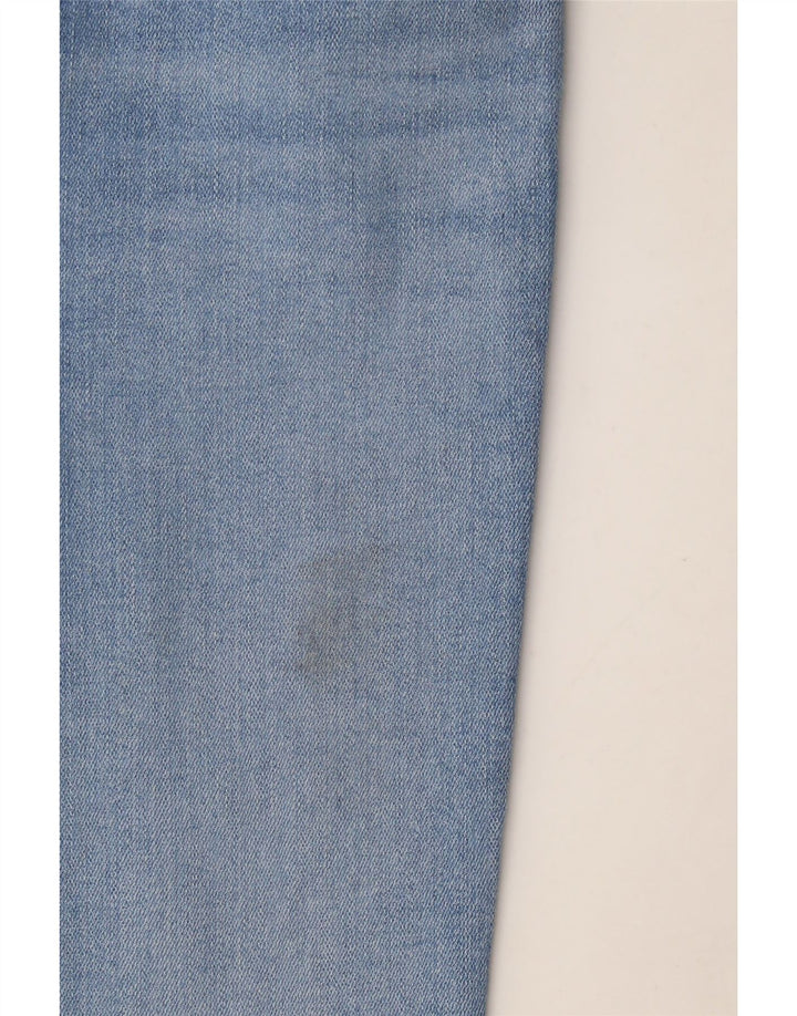 Damskie dżinsy Levi's 725 z wysokim stanem Bootcut W25 L30 Niebieska bawełna