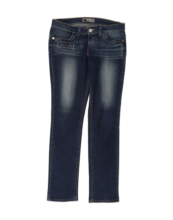 LEVI'S Womens Demi Curve Straight Jeans W31 L31 Blue Vintage Levi's and Second-Hand Levi's from Messina Hembry 