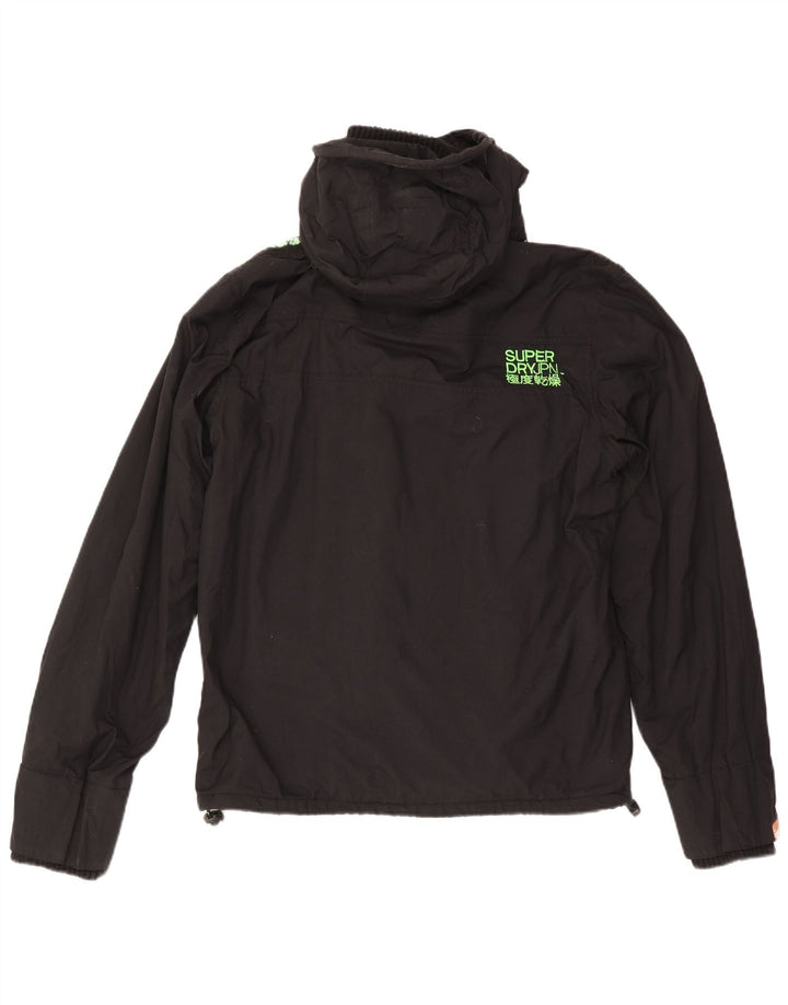 Męska kurtka wiatrówka Superdry UK 42 XL, czarny nylon