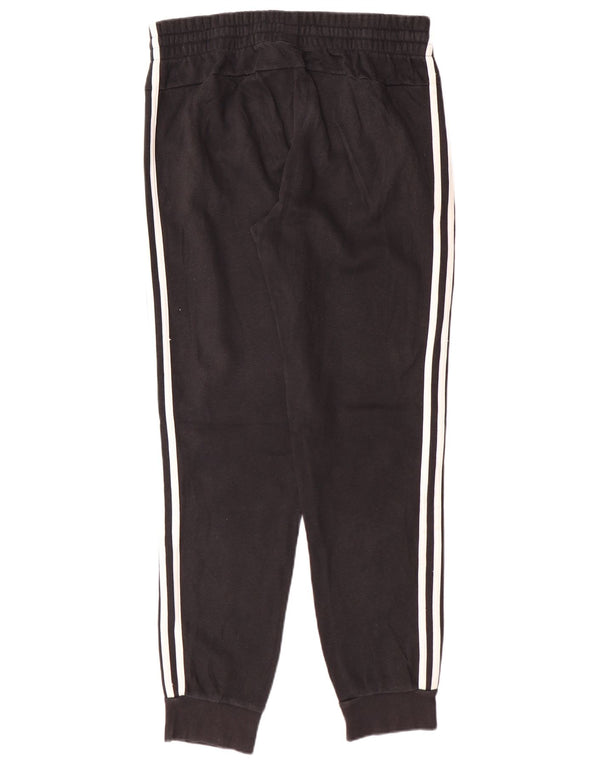 Damskie spodnie dresowe Adidas Joggers UK 16/18, duże, czarne, bawełniane