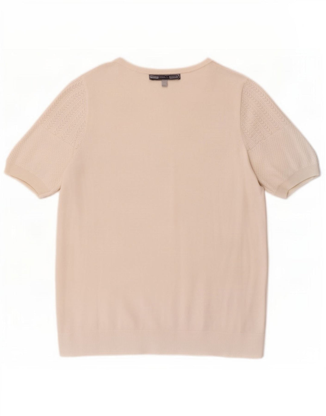 T-shirt damski Crew Clothing Top UK 12 Średnia biała wiskoza