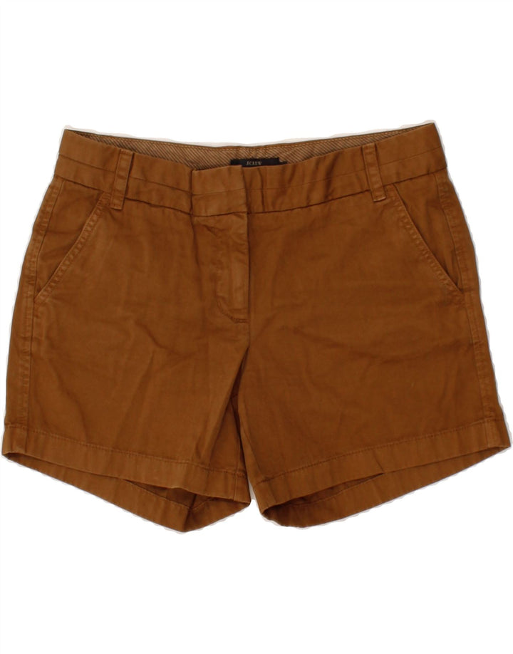 J. CREW Womens Chino Shorts US 6 Medium W30  Brown Cotton Vintage J. Crew and Second-Hand J. Crew from Messina Hembry 
