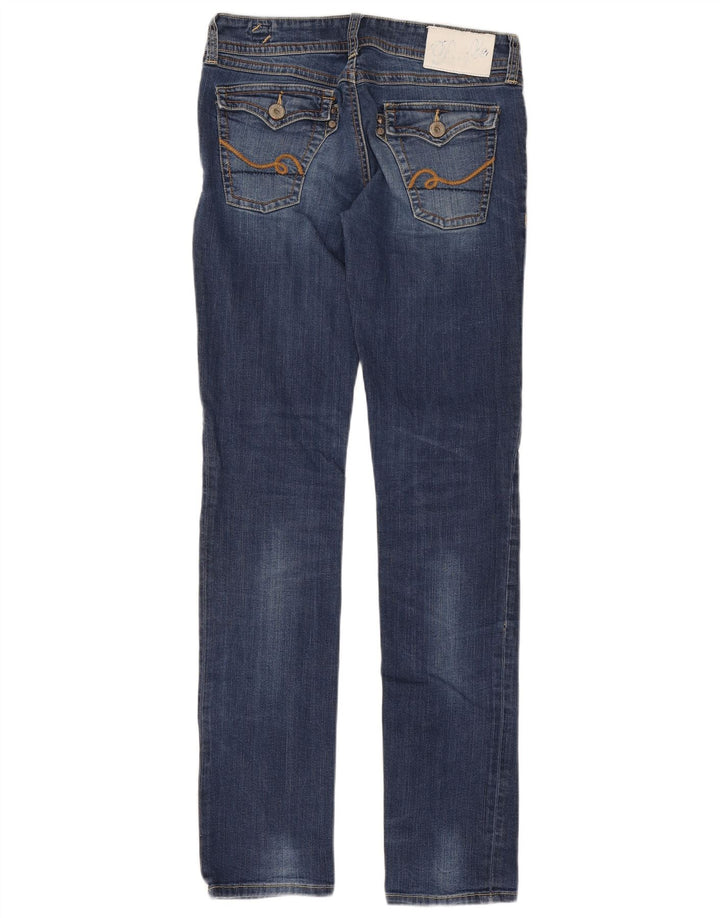 Damskie jeansy Rifle Slim W29 L33 Niebieskie bawełniane