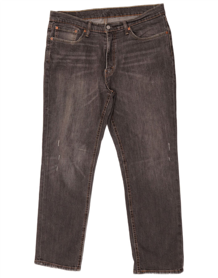 Męskie jeansy Levi's 541 Slim W36 L32 Szara bawełna