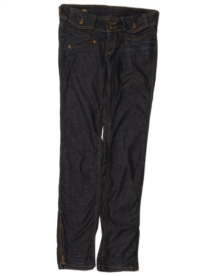Damskie jeansy Lee Brea Slim W29 L33 Granatowe, bawełniane