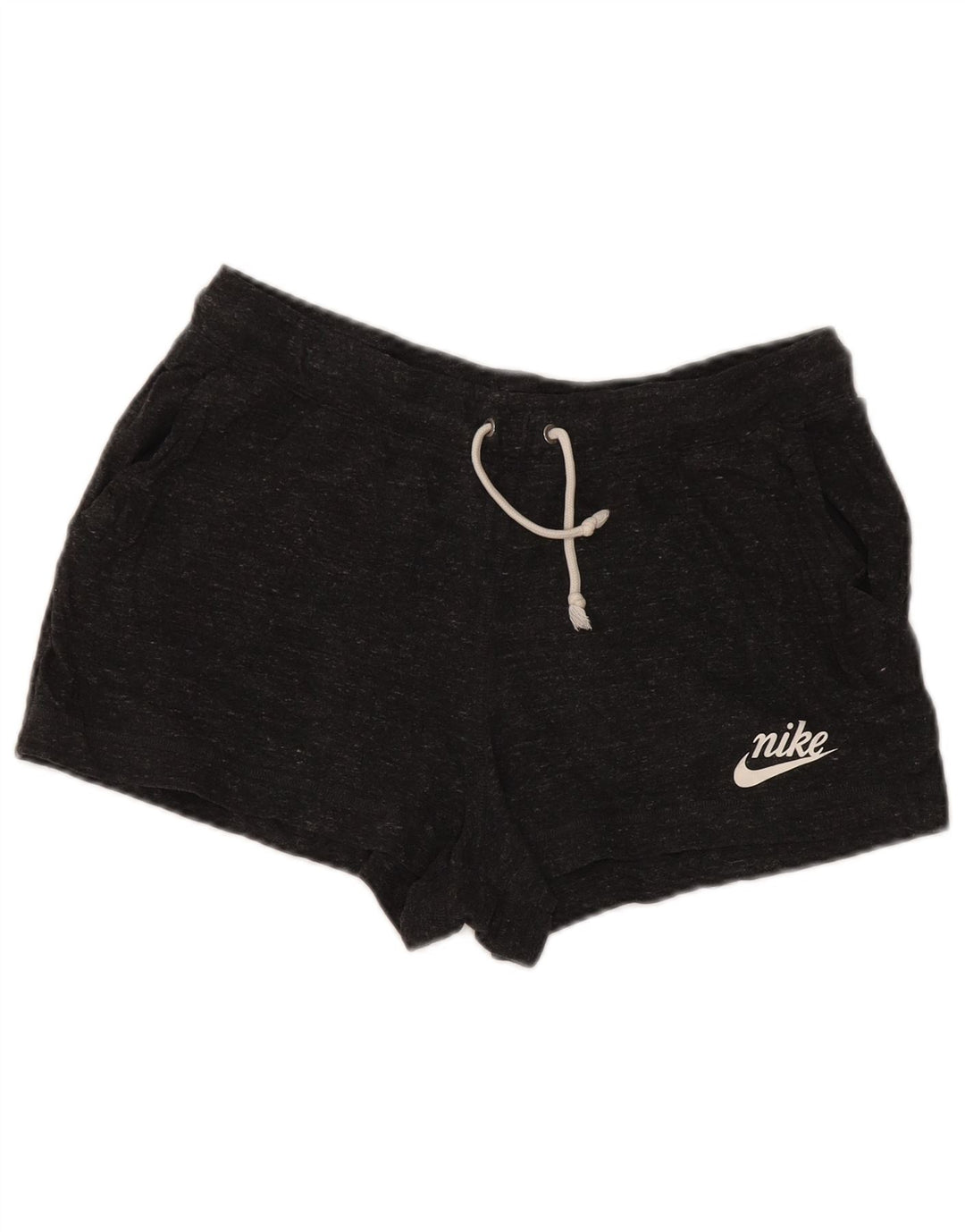 Damskie spodenki sportowe NIKE UK 16, duże, szare, bawełniane