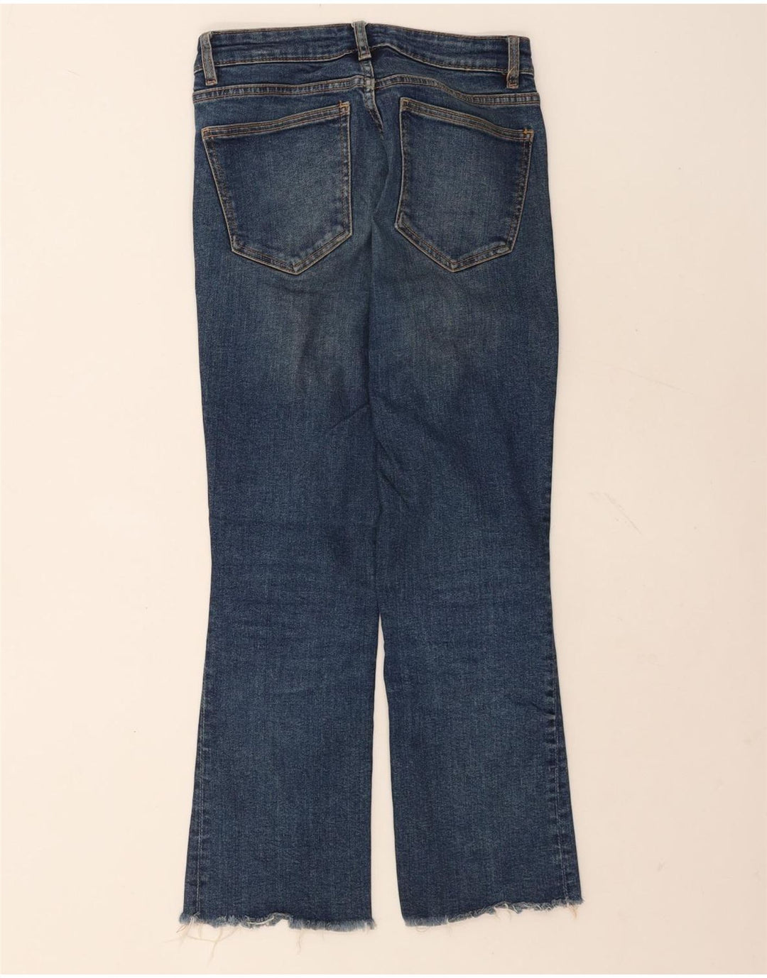Jeansy damskie Bootcut Zara EU 38 Small W28 L26 Niebieskie