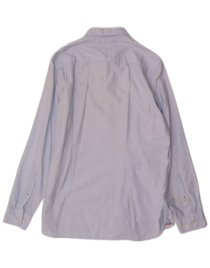 Męska koszula slim fit TOMMY HILFIGER XL niebieska