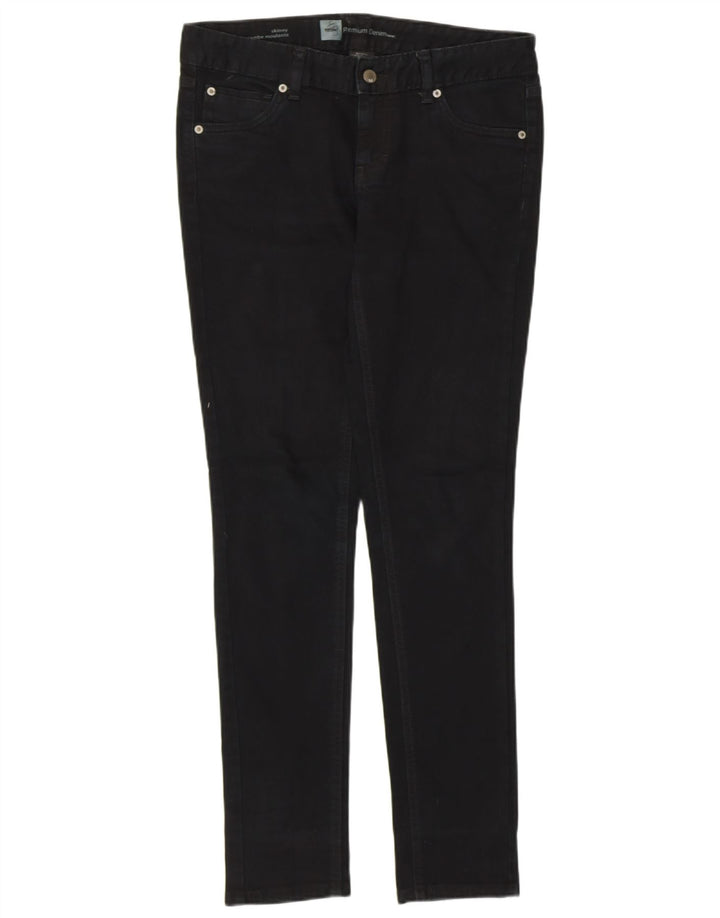 Damskie jeansy Mossimo Stretch Skinny US 4 Small W30 L30 Czarna bawełna