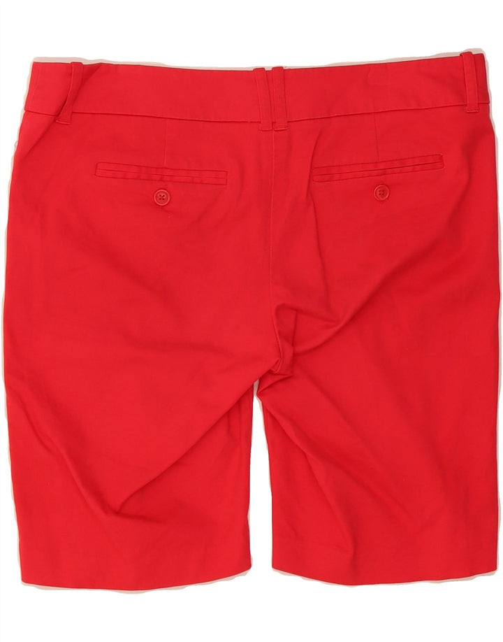 MOSSIMO Womens Casual Shorts US 8 Medium W34  Red Cotton Vintage Mossimo and Second-Hand Mossimo from Messina Hembry 