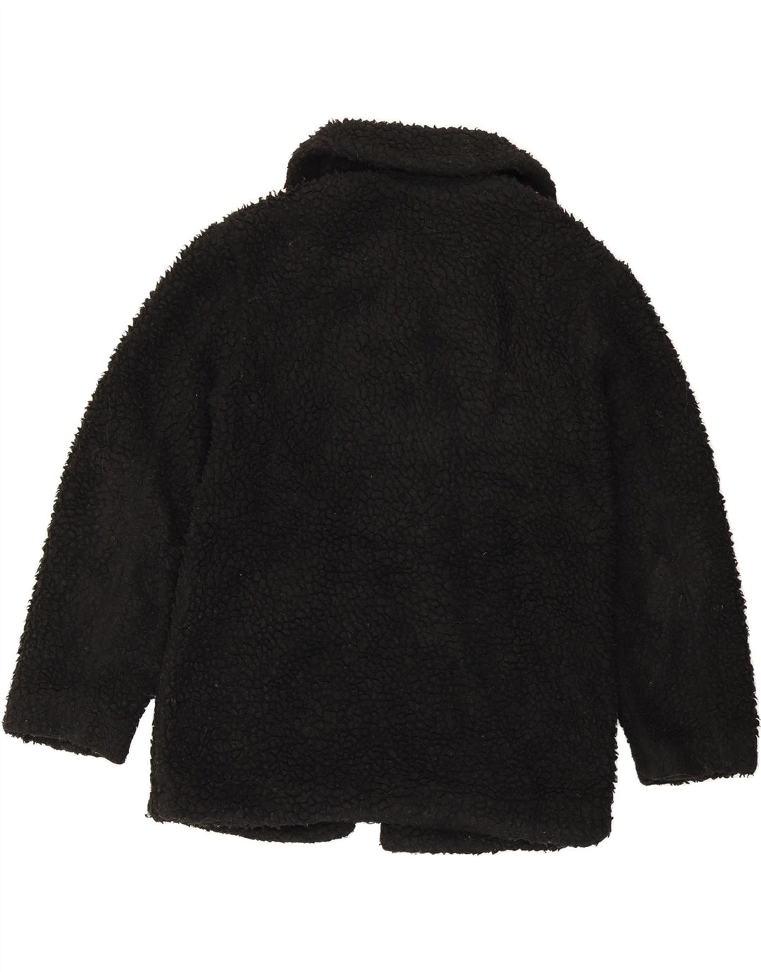 TOPSHOP Womens Overcoat UK 8 Small Black Polyacrylic Vintage Topshop and Second-Hand Topshop from Messina Hembry 