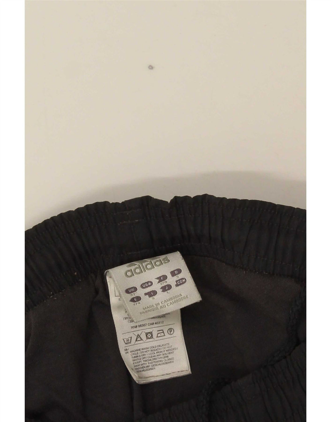 Adidas Męskie spodnie dresowe Joggery Średni szary poliester