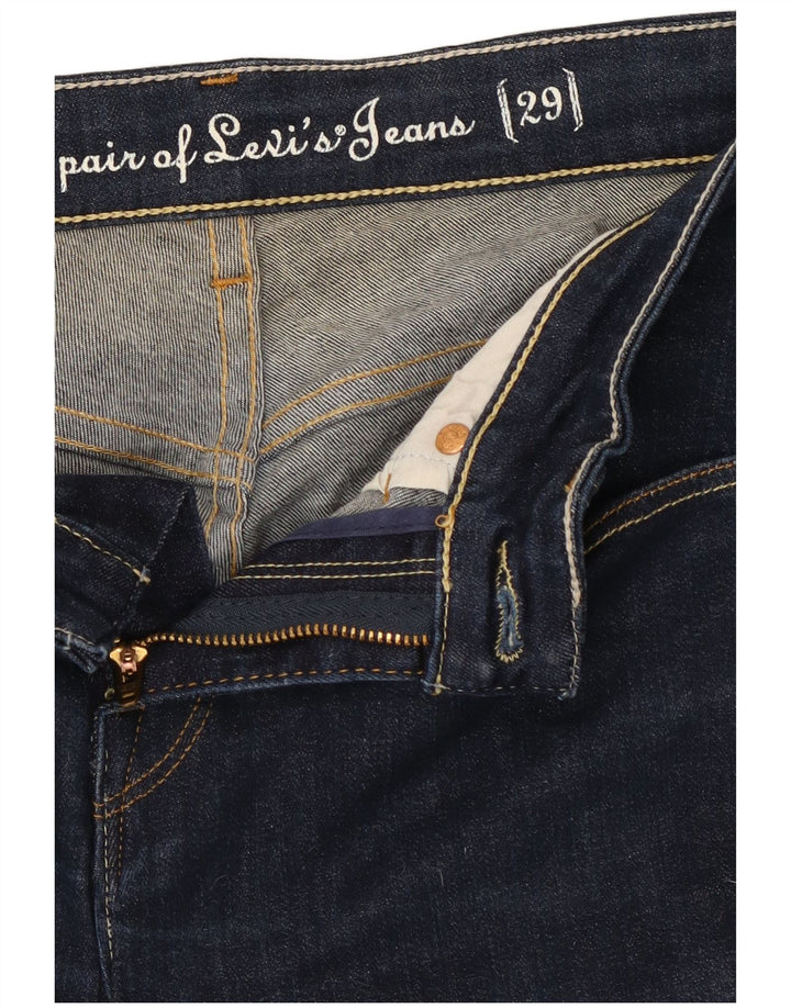 Damskie jeansy Levi's Slim W29 L29 Granatowe