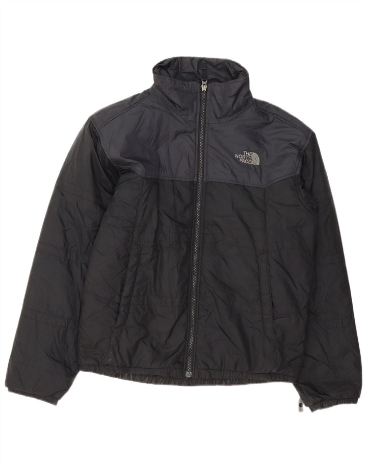 Męska ocieplana kurtka THE NORTH FACE UK 36, mała czarna, z blokami kolorów