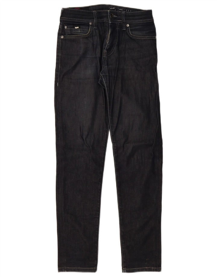 Jeansy damskie Gas W28 L29 Granatowe bawełniane