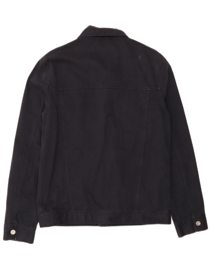 FRENCH CONNECTION Męska kurtka dżinsowa UK 36 Mała, granatowa, bawełniana